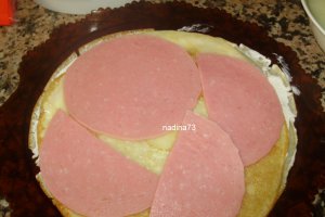 Tort aperitiv din  clatite