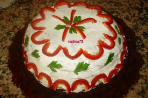 Tort aperitiv din  clatite