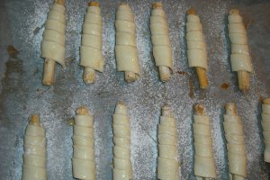 Mini rulouri cu crema