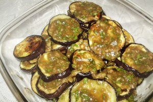 Vinete in otet balsamic cu usturoi"a la Eluta"