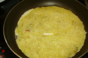 Paparaie cu salam si cascaval