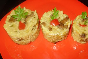 Pilaf cu ciuperci