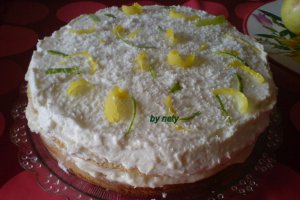 Prajitura cu crema de lamaie si cocos