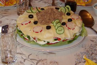 Tort de salata 