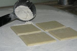 Floricele pufoase cu ciocolata