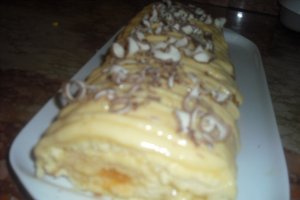 Rulada cu crema de portocale