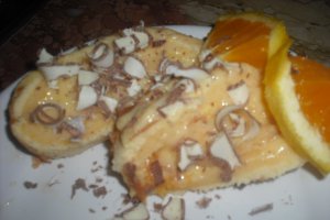 Rulada cu crema de portocale
