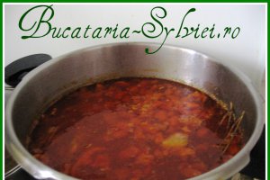Ciorba de pastai uscate cu afumatura