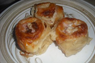 Trandafirasi de pasta proaspata