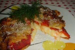 Ardei copt umplut cu cascaval