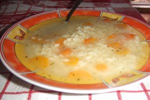 Supa cu "baietei"