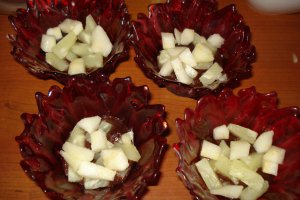 Budinca de ciocolata fructata
