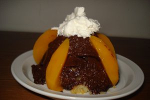 Budinca de ciocolata fructata