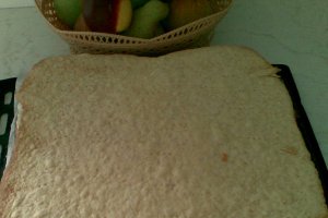 Prajitura cu foi de miere si crema de vanilie