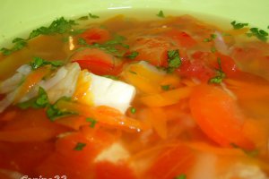 Supa de pui cu legume