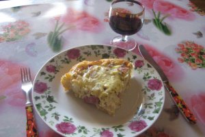 Tartă cu praz