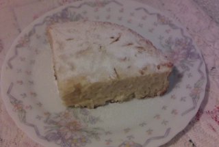 Budinca de macaroane cu branza si iaurt