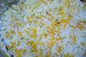 Pilaf de orez cu morcov