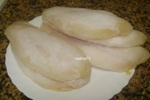 Filete de pangasius cu nuca de cocos