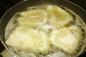 Filete de pangasius cu nuca de cocos