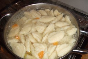 Supa cu galuste de gris