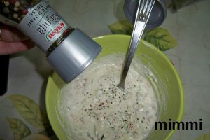 Aperitive cu crema de branza si somon