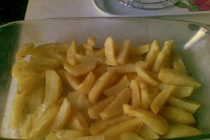 Omleta cu cartofi la cuptor