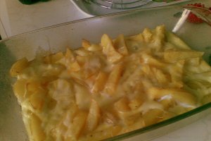 Omleta cu cartofi la cuptor