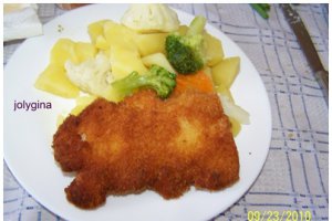Snitel de pangasius