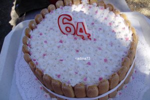 Tort Diplomat cu capsuni  "64 "