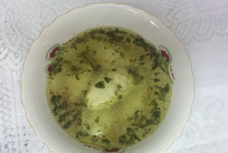 Supa cu galuste de gris