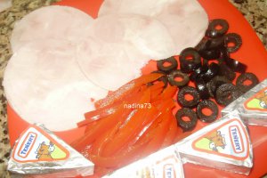 Pizza "Bomba de calorii"