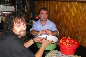 Zacusca cu fasole,gogosari si vinete