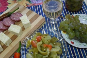 Salata de ardei gras si gogosar