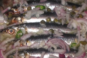 Sardine la cuptor