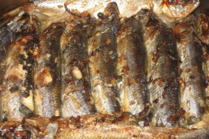Sardine la cuptor