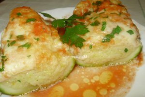 Dovlecei umpluti cu cus-cus si cascaval