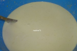 Prajitura inteligenta cu ciocolata alba