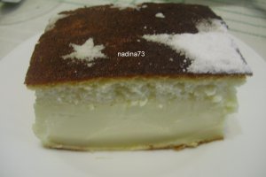 Prajitura inteligenta cu ciocolata alba