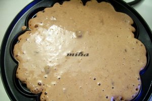 Gauffre cu nuca si cacao