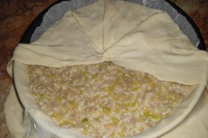 Tarta de orez cu dovlecei