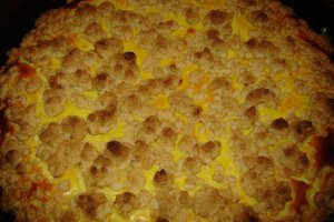 Tarta cu prune si branza de vaci