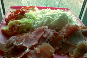 Pizza cu blat fara drojdie