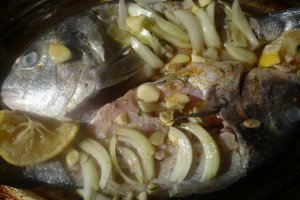 Dorada regala cu legume