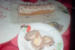 Rulada cu banana