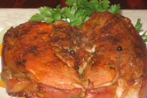 Jambon de porc la cuptor