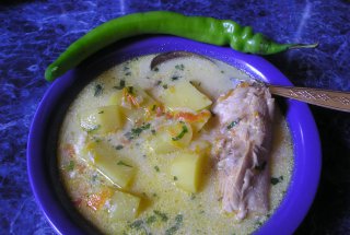 Ciorba de pui (in Kukta)