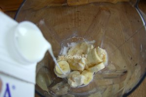 Milkshake de banane