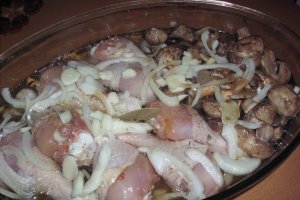 Pui cu ciuperci