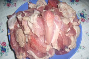 Fidea cu carne